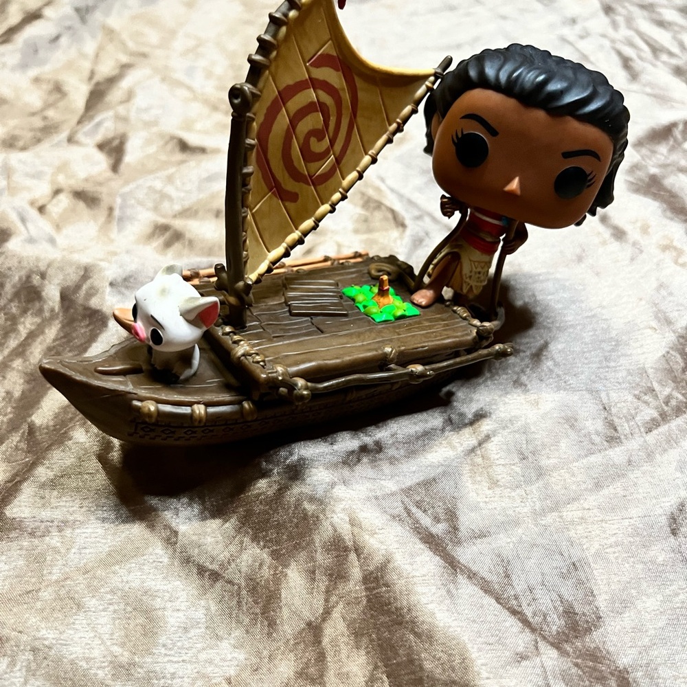 Funko Pop! Disney Moana # 62 Moana & Pua on Boat 2019 Exclusive vinyl figure col